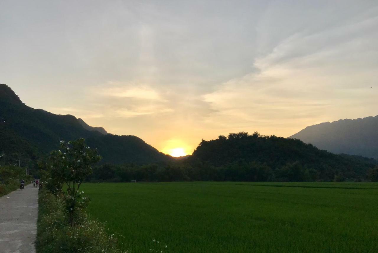 Jomo House Mai Chau 호텔 호아빈 외부 사진