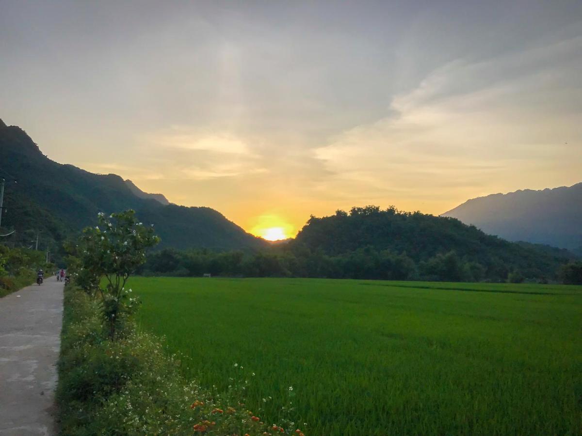 Jomo House Mai Chau 호텔 호아빈 외부 사진