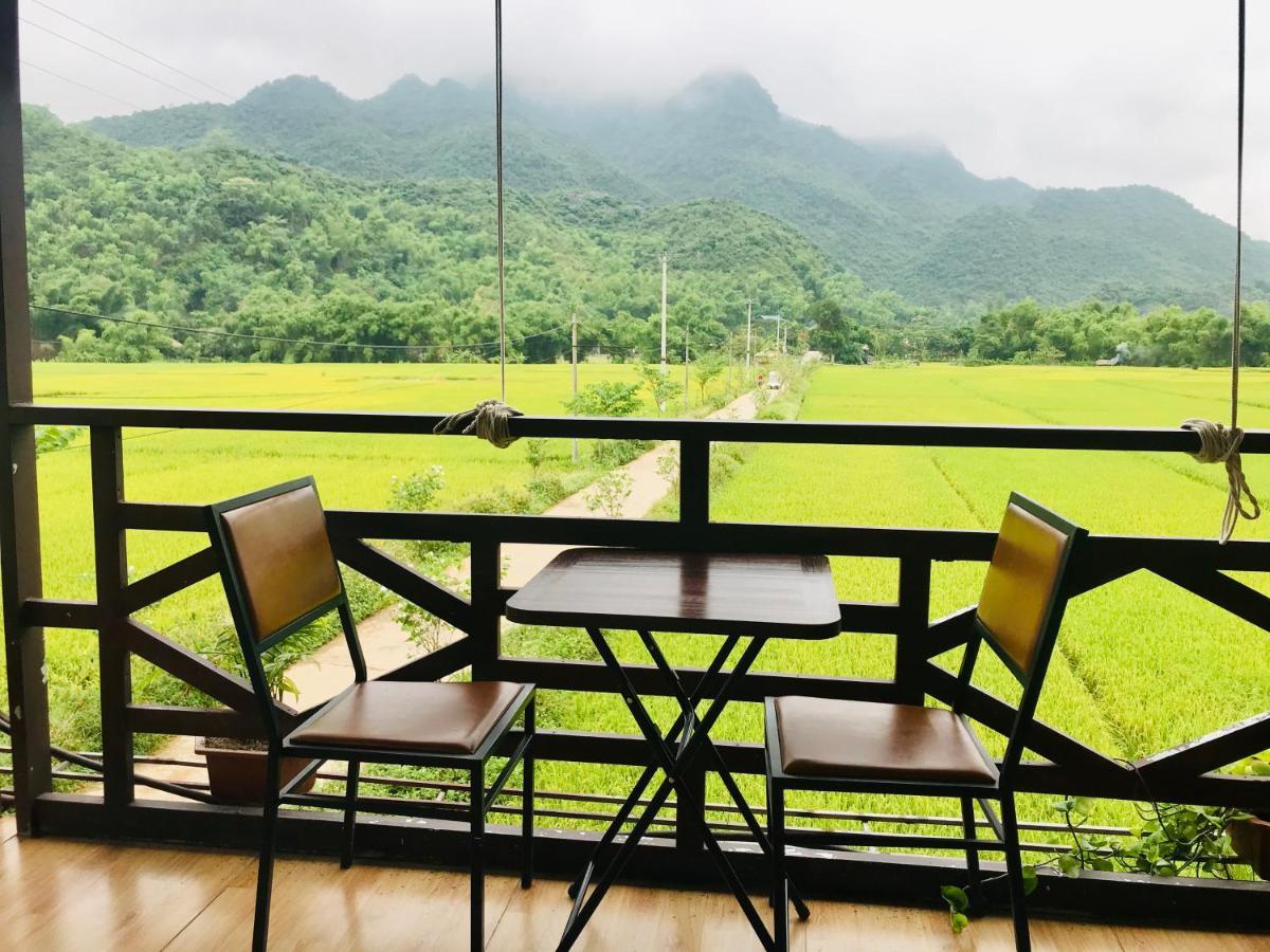 Jomo House Mai Chau 호텔 호아빈 외부 사진